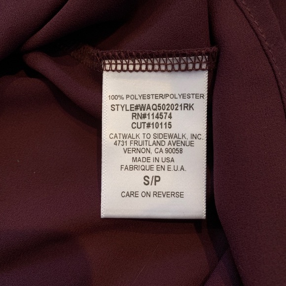 Ro & De purple tank top - Picture 5 of 5